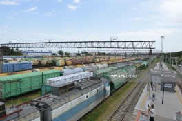 14 wagons of wheat shipped from Russia to Armenia via Azerbaijan - PHOTO 