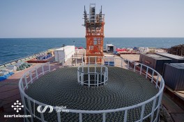 Installation of the Trans-Caspian Fiber-Optic Cable on the seabed of the Caspian Sea completed
