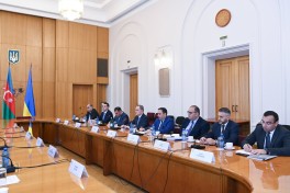 Azerbaijan and Ukraine FMs hold expanded meeting in Kyiv - UPDATED - 1 