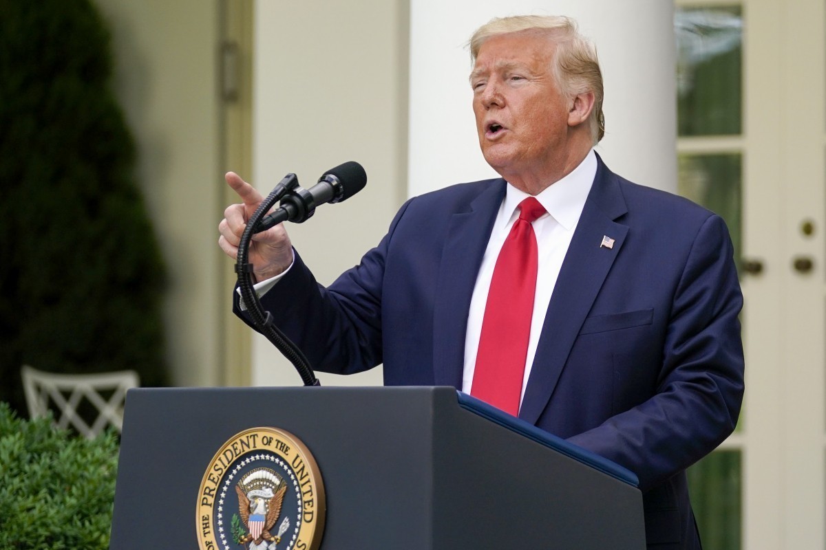 US President Donald Trump