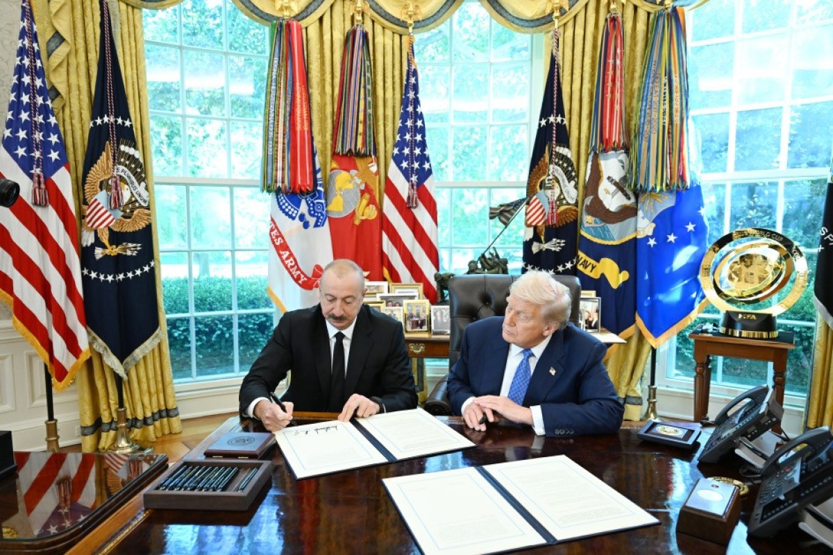 Ilham Aliyev, Donald Trump
