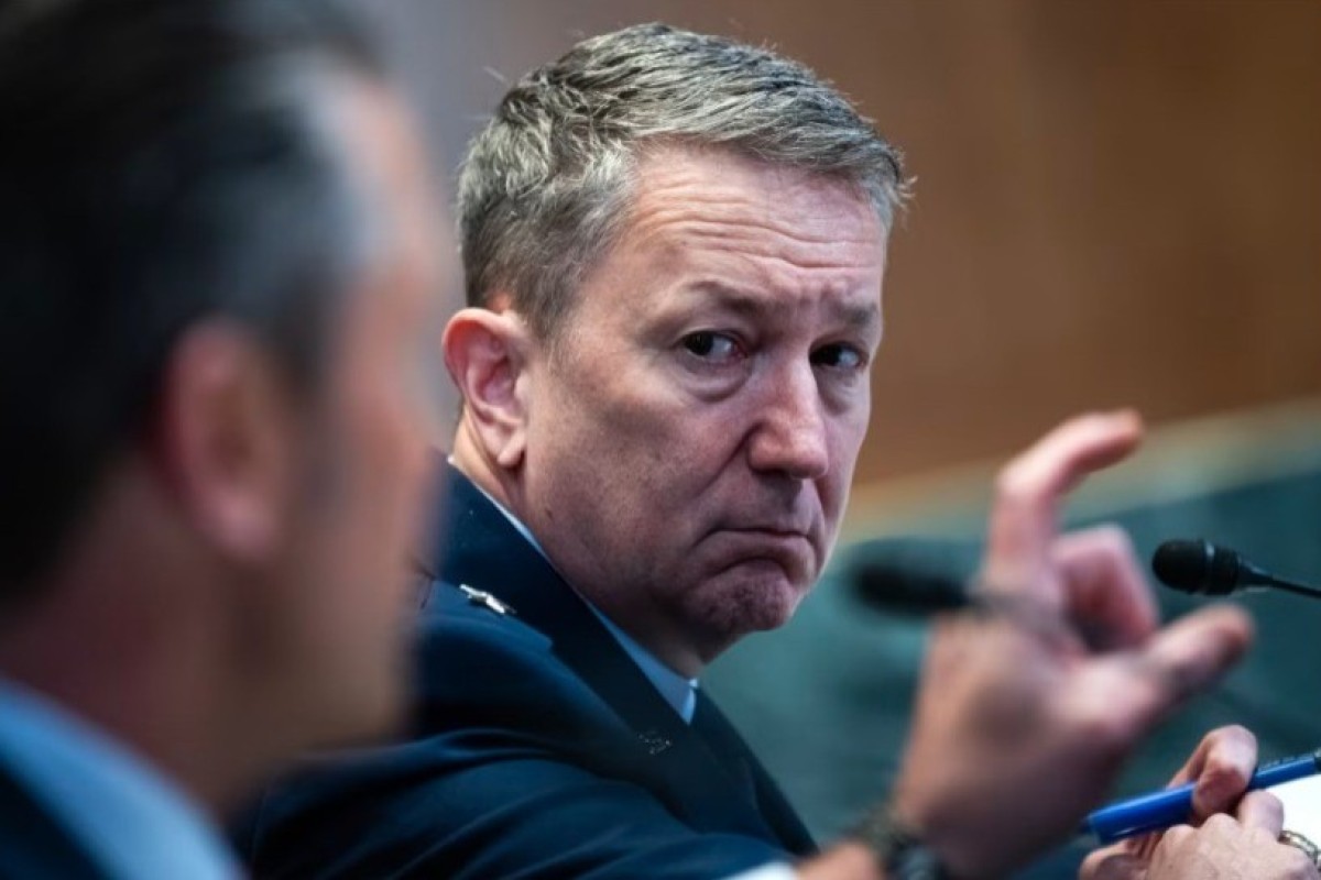 US Chairman of the Joint Chiefs of Staff Gen. Dan Caine