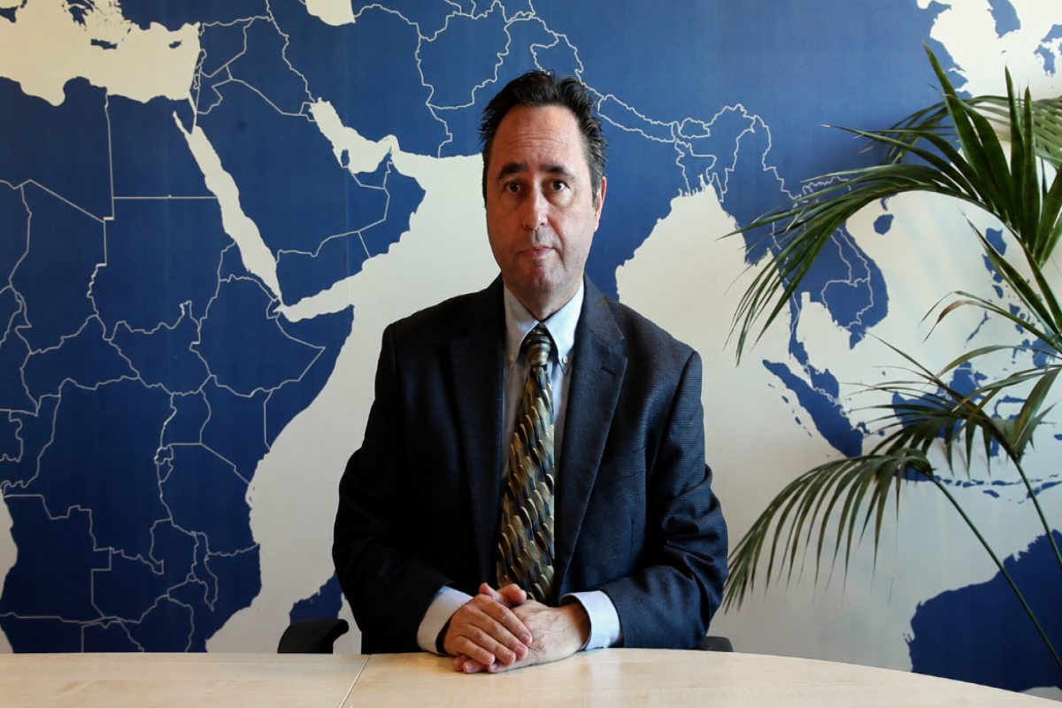 Professor David Felsen, American academic and geopolitical analyst.