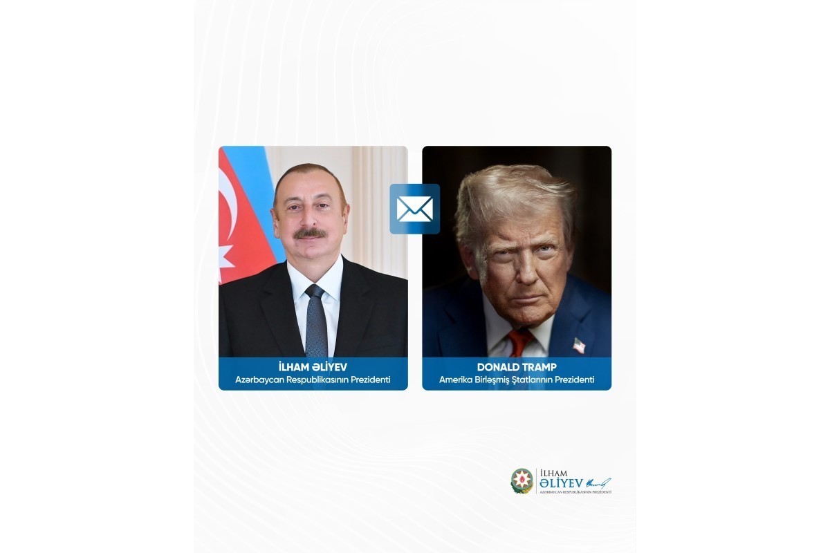 Azerbaijani President sends letter to US President