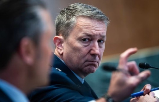 US Chairman of the Joint Chiefs of Staff Gen. Dan Caine