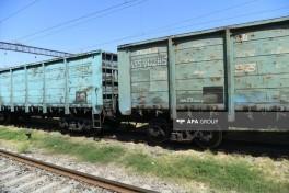 15 wagons of wheat, 10 wagons of coal sent from Russia to Armenia via Azerbaijan - PHOTO 