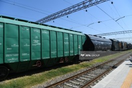 15 wagons of wheat, 10 wagons of coal sent from Russia to Armenia via Azerbaijan - PHOTO 