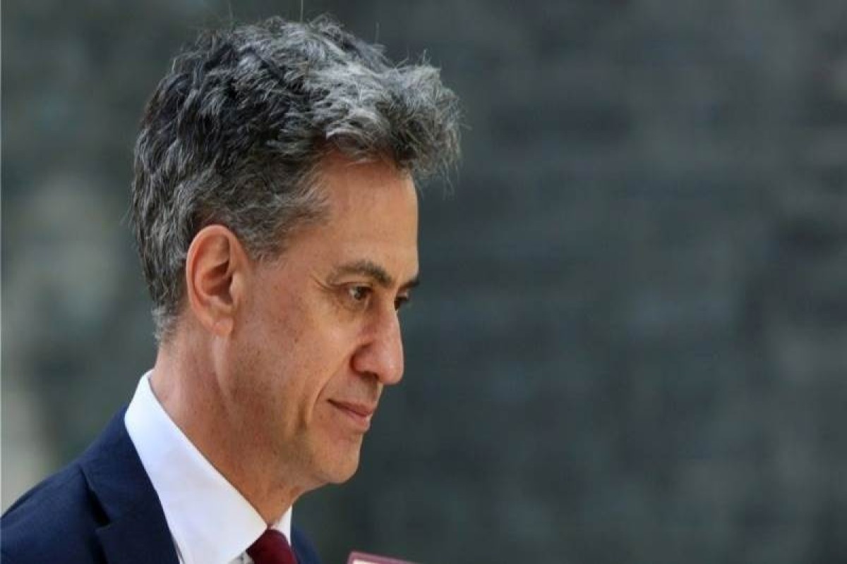 British Foreign Secretary Ed Miliband