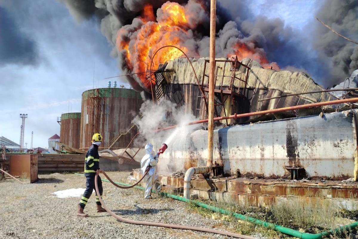 Fire extinguished in Baku’s Khatai district -<span class="red_color">PHOTO-<span class="red_color">UPDATED-5
