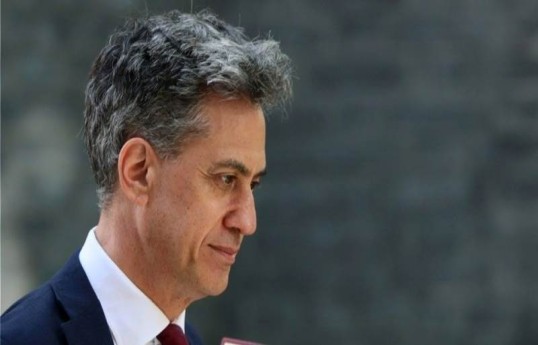 British Foreign Secretary Ed Miliband