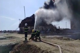 Fire extinguished in Baku’s Khatai district -PHOTO -UPDATED-5 