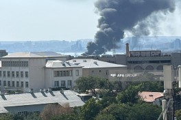 Fire extinguished in Baku’s Khatai district -PHOTO -UPDATED-5 