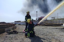 Fire extinguished in Baku’s Khatai district -PHOTO -UPDATED-5 