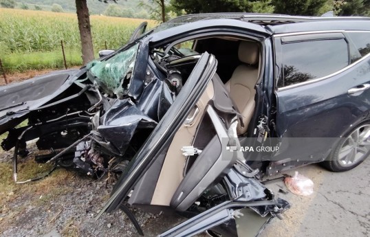 Three killed, two seriously injured in road accident in Azerbaijan's Balakan - PHOTO 