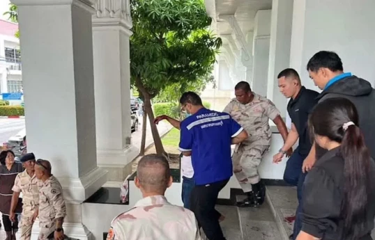 Gunman fires inside Thai government office as country reels from school shooting