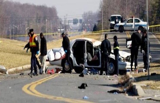 Eight killed as drag racing car crashes into spectators in Indonesia