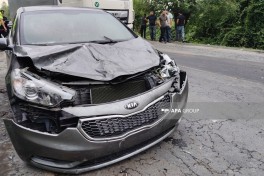 Three killed, two seriously injured in road accident in Azerbaijan's Balakan - PHOTO 