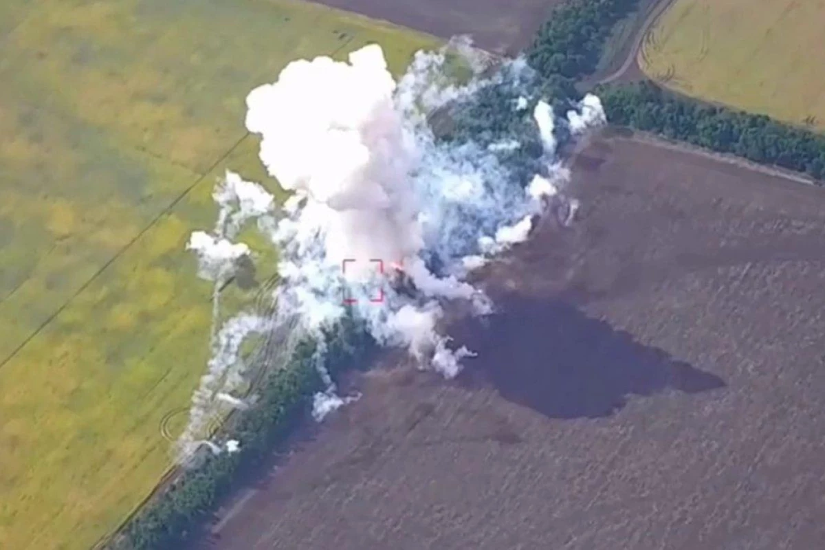Ukrainian forces strike Russian Buk-M3 system and UAV control points  Tags: