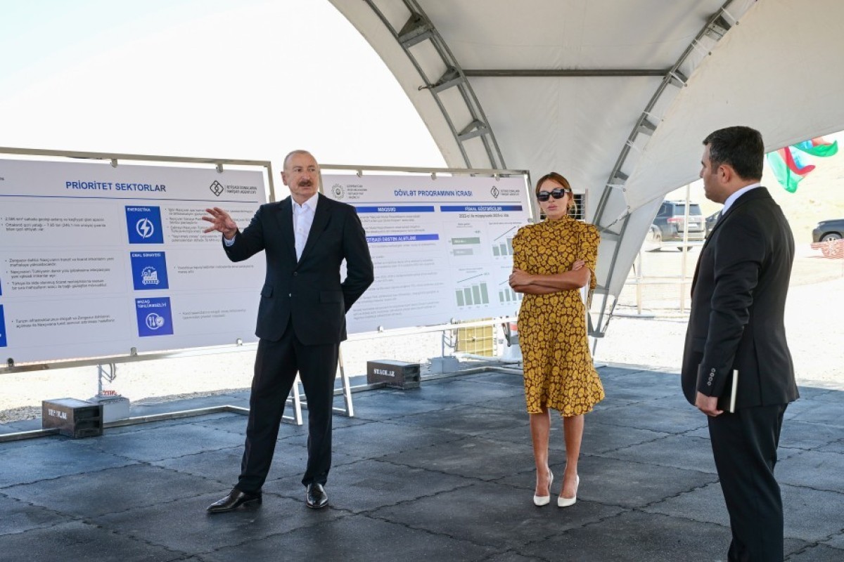 Foundation stone laid for Nakhchivan Industrial Park