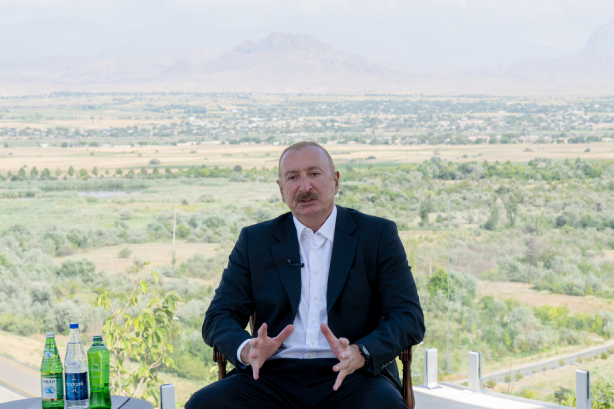 President: Nakhchivan, East Zangezur and Garabagh should be developed based on a unified concept