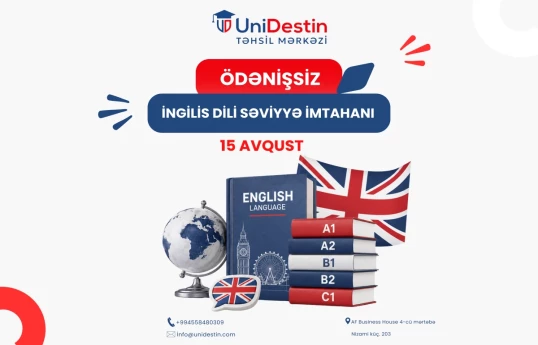 UniDestin to hold free English language placement test ahead of new academic year