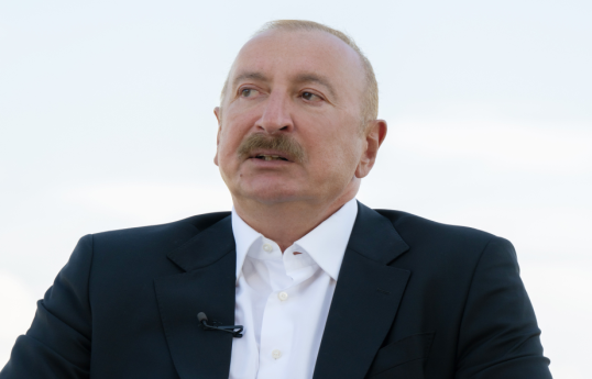 President of Azerbaijan: We also wish to reach Europe with electricity