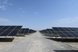 President Ilham Aliyev inspected construction progress of “Shams 1” and “Garbi Ufug” solar power plants in Nakhchivan