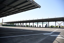 President Ilham Aliyev viewed new electric buses and inspected reconstruction progress of railway infrastructure in Nakhchivan