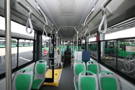 President Ilham Aliyev viewed new electric buses and inspected reconstruction progress of railway infrastructure in Nakhchivan