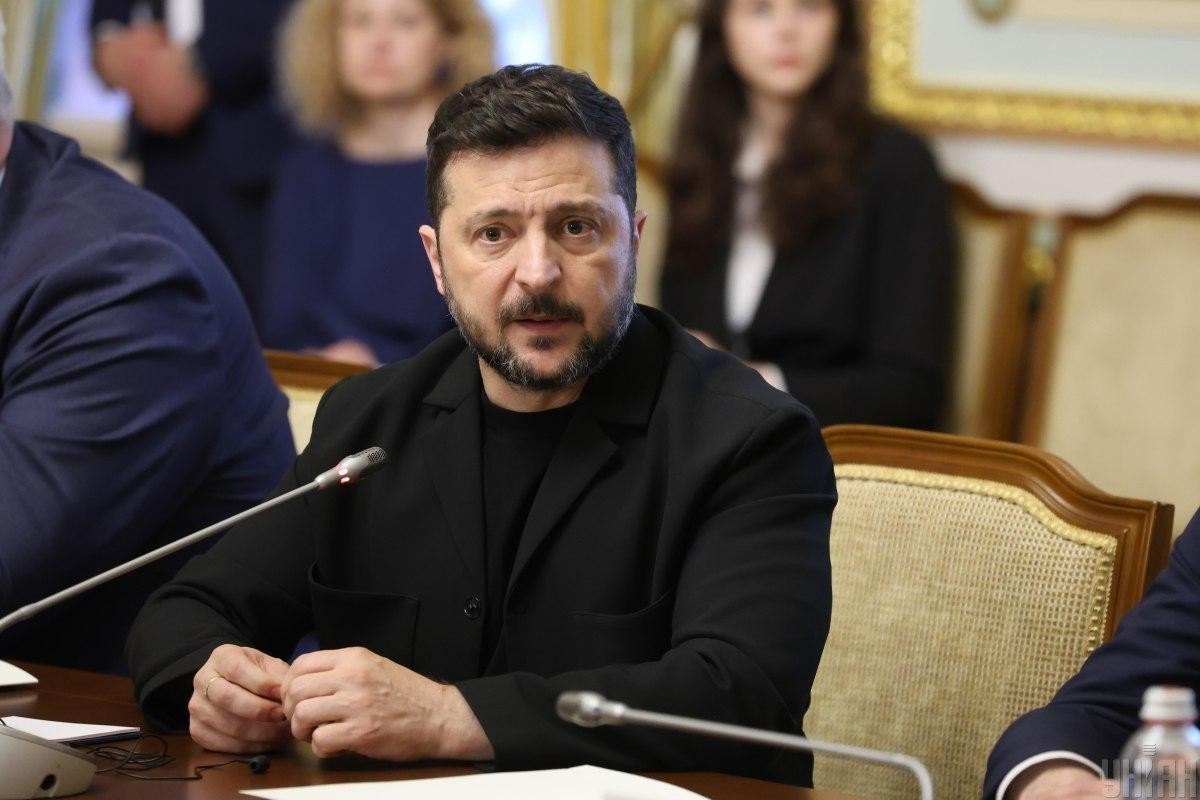 Ukrainian President Volodymyr Zelensky