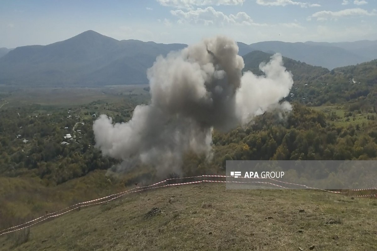 Bulldozer hits mine in Khojavand, people injured