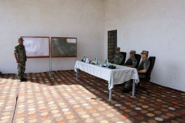 Leadership of Ministry of Defense visits Combined Arms Army military units - VIDEO 