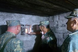 Leadership of Ministry of Defense visits Combined Arms Army military units - VIDEO 