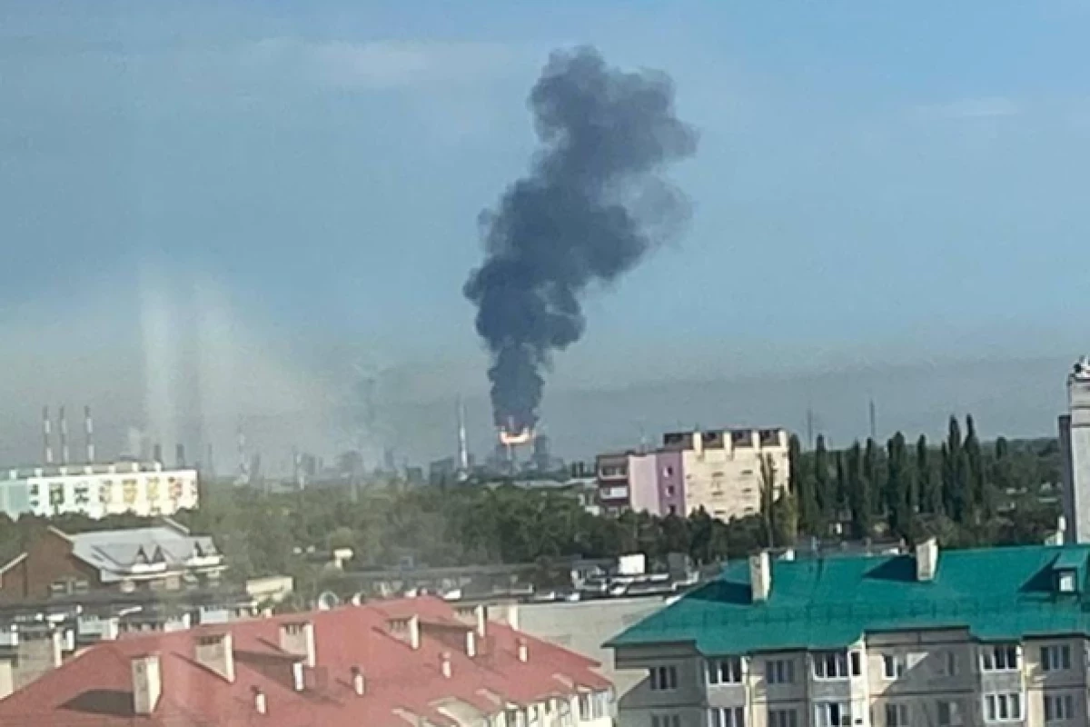 Drones attack major Russian oil refinery in Bashkortostan, fire erupts