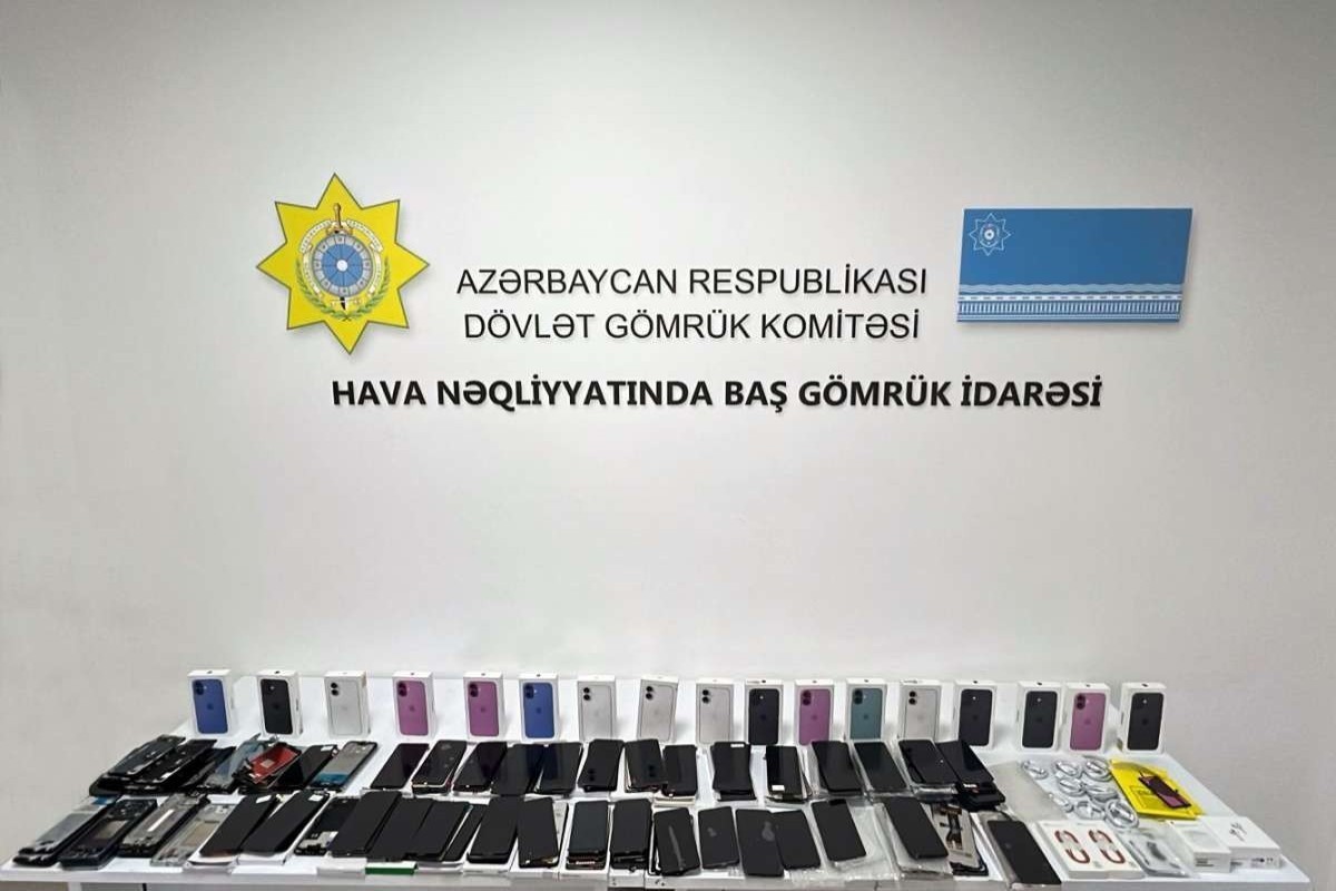 17 undeclared phones found in suitcase arriving from Istanbul to Baku