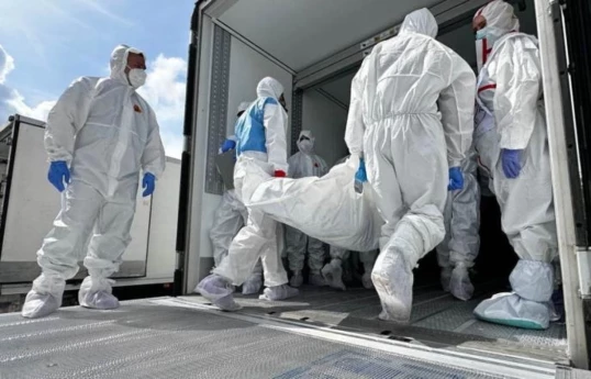 Russia and Ukraine exchange bodies of 285 servicemen