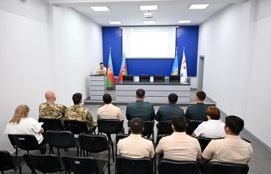 Azerbaijan, Hungary, Kazakhstan Defense Ministries hold working meeting to exchange experience in military information