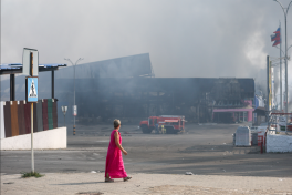 Drones attack major Russian oil refinery in Bashkortostan, fire erupts