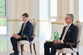 President Ilham Aliyev receives credentials of Germany's new ambassador
