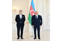 President Ilham Aliyev receives credentials of Germany's new ambassador