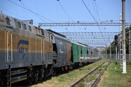 20 wagons of wheat sent from Russia to Armenia via Azerbaijan - UPDATED  - PHOTO  - VIDEO 