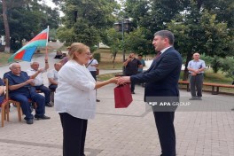 Another resettlement convoy arrives in Khankendi, keys presented - PHOTO  - UPDATED-1 