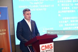 Chinese cultural heritage documentary screened in Azerbaijani in Baku - PHOTO 