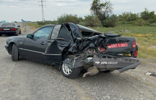 Six injured in car collision in Azerbaijan’s Ujar-PHOTO 