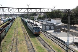 8 wagons of wheat sent from Russia to Armenia in transit through Azerbaijan - PHOTO 