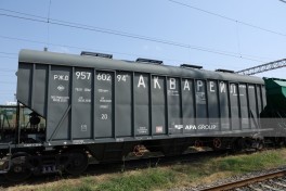8 wagons of wheat sent from Russia to Armenia in transit through Azerbaijan - PHOTO 