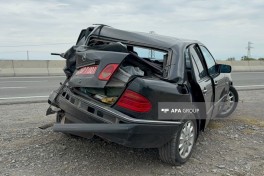 Six injured in car collision in Azerbaijan’s Ujar-PHOTO 