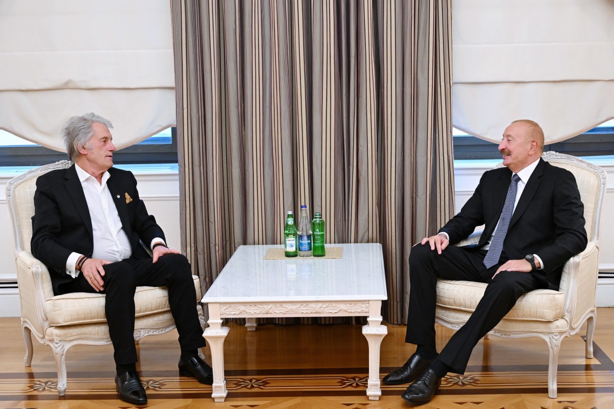Viktor Yushchenko, former President of Ukraine and Ilham Aliyev, President of the Republic of Azerbaijan