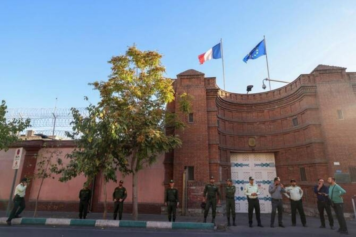 Iran says two French embassy employees barred from returning