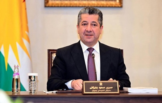 Kurdistan Region Prime Minister Masrour Barzani